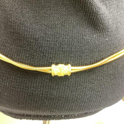 Lot 697  Judith Leiber, Gold Toned Belt