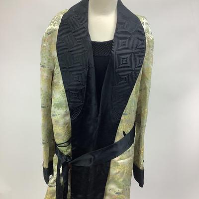Lot 699 â€œ Oriental Star Co â€œ Oriental Silk Robe with Tie