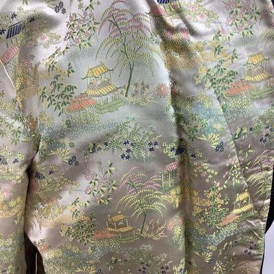 Lot 699 â€œ Oriental Star Co â€œ Oriental Silk Robe with Tie