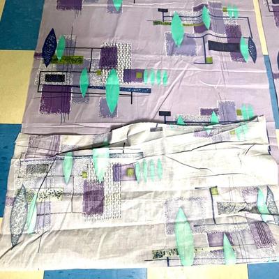 MCM Atomic themed vintage fabric