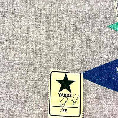 MCM Atomic themed vintage fabric