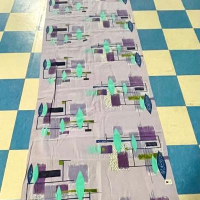 MCM Atomic themed vintage fabric