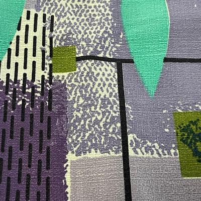 MCM Atomic themed vintage fabric