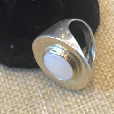 14k And 925 Sterling Ring
