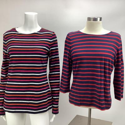Saint James L'Atelier France Striped Shirt Lot of 2