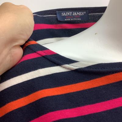 Saint James L'Atelier France Striped Shirt Lot of 2
