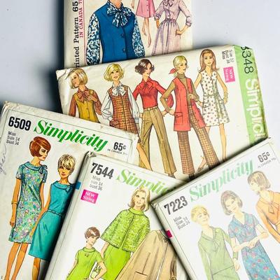 Vintage sewing patterns