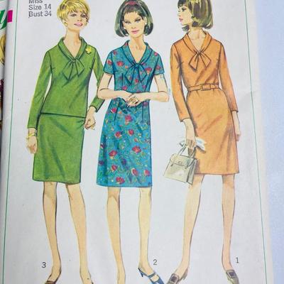 Vintage sewing patterns