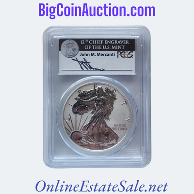 SILVER EAGLE PCGS MS70