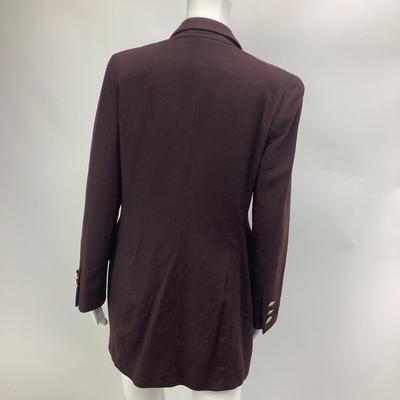 Lot 710. ESCADA - Margaretha Ley 100% Cashmere Blazer/Jacket Size 40