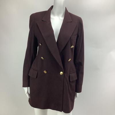 Lot 710. ESCADA - Margaretha Ley 100% Cashmere Blazer/Jacket Size 40