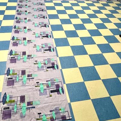 MCM Atomic themed fabric (there are 2 pieces of this fabulous fabric listed)