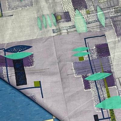 MCM Atomic themed fabric (there are 2 pieces of this fabulous fabric listed)