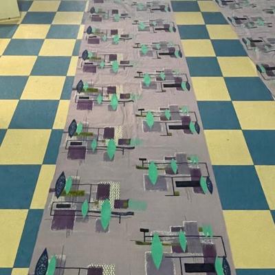 MCM Atomic themed fabric (there are 2 pieces of this fabulous fabric listed)