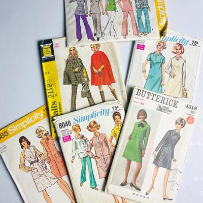 Vintage sewing patterns