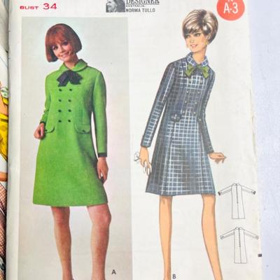 Vintage sewing patterns