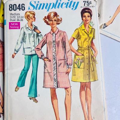 Vintage sewing patterns