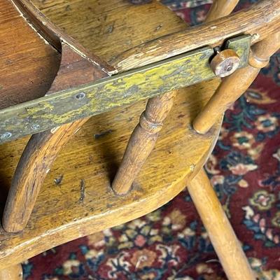 Antique high chair
