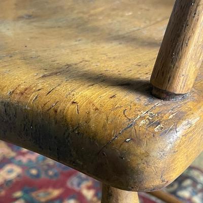 Antique high chair