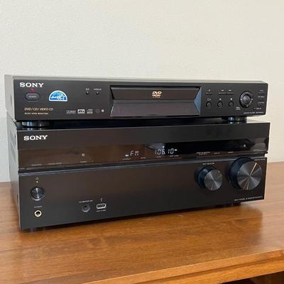SONY ~ Pair (2) ~ Receiver & DVD Player