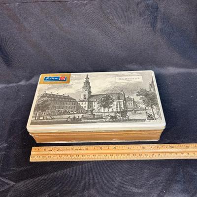 Vintage Hanover Cookies Tin Canister Container Box