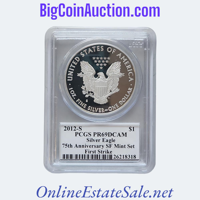 2012-S SILVER EAGLE