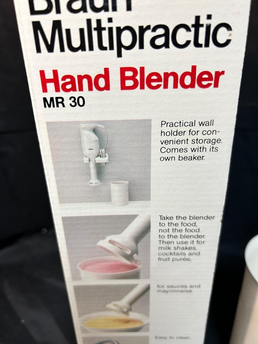 Braun Multipractic Hand Blender MR 30 Mixer Kitchen