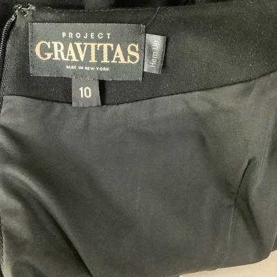 715 Project Gravitas Black Dress