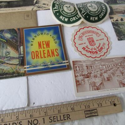 Lot 532:  Lot of Vintage New Orleans Paper Ephemera