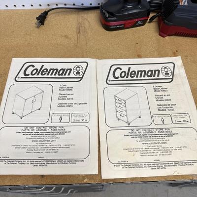 COLEMAN ~ Work Bench ~ Misc Tool Lot ~ *Read Details
