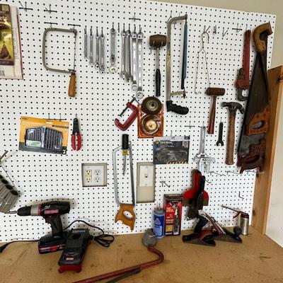 COLEMAN ~ Work Bench ~ Misc Tool Lot ~ *Read Details