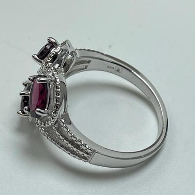 Green Onyx, Zircon & Rhodolite (B4-SS)