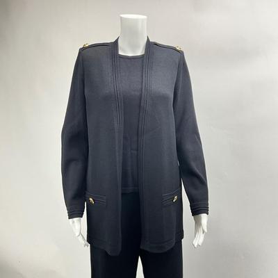Lot 731   St John Basic 3 pc Set ( Tunic Pants Jacket )