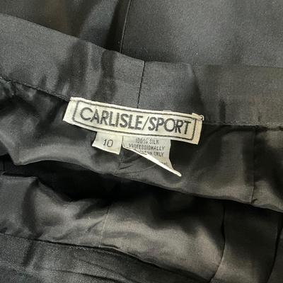 Lot 735. Alex Eve White Blouse & Carlisle Black Pants