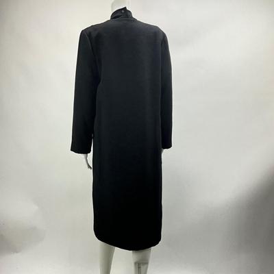 Lot 736. Geoffrey Beene Saks Fifth Avenue Black Dress & Diane Phelps Wool Coat