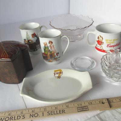 Lot 541:  Lot of Misc Glass, Etc