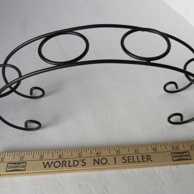 Lot 548:  Nice Sturdy Metal Candle Holder