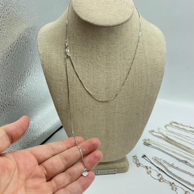 Unique Sterling Chains & Bracelets w/ Sets (B4-SS)