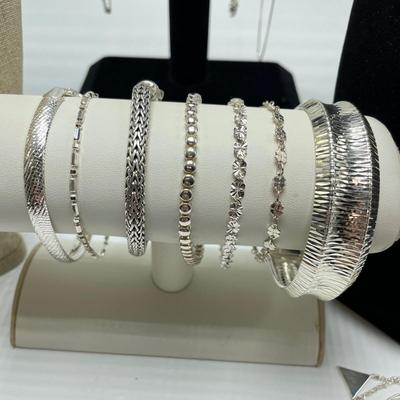 Unique Sterling Chains & Bracelets w/ Sets (B4-SS)