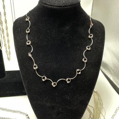 Unique Sterling Chains & Bracelets w/ Sets (B4-SS)
