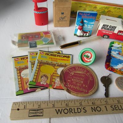 Lot 550:  Junk Drawer Lot Advertising Smalls