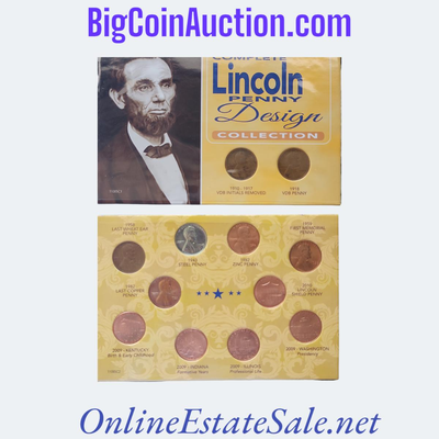 COMPLETE LINCOLN PENNY DESIGN COLLECTION