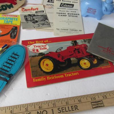Lot 560:  Junk Drawer Lot of Advertising Stuff