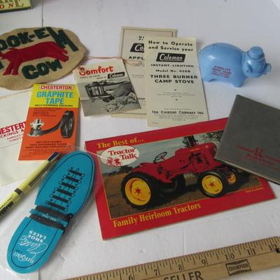 Lot 560:  Junk Drawer Lot of Advertising Stuff