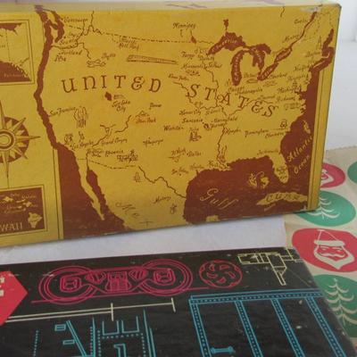 Lot 561:  2 Vintage Advertising Boxes and Christmas Bag