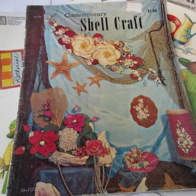 Lot 567: Misc Lot of Crafting, Sewing Stuff, Poodle Skirt Pattern
