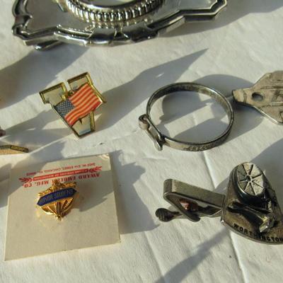 Lot 570: Junk Drawer Lot, Ford Pinto Key, More