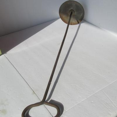 Lot 577:  Vintage Milk Can Stiring Ladle