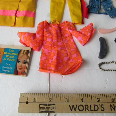 Lot 590:  Vintage Barbie Doll Clothes and Accessories and Others