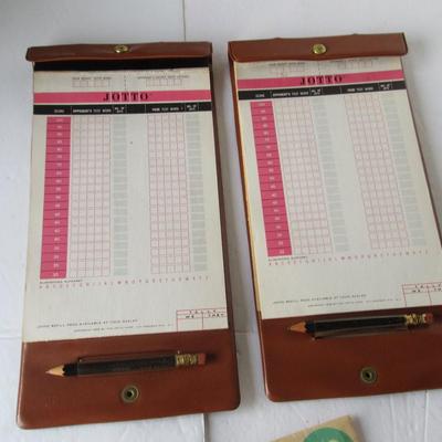 Lot 593:  Older Pads for Jotto.